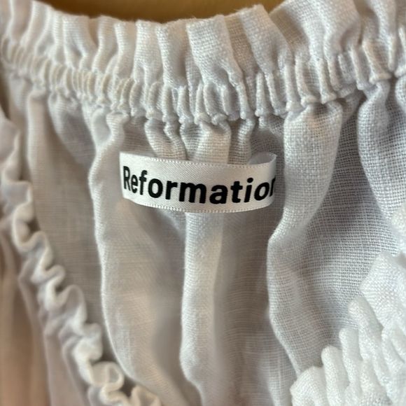 REFORMATION linen blouse - Picture 2 of 4